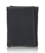 Timberland Men’s Leather Wallet / Trifold - black