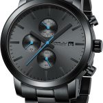 CRRJU Men’s Watch - Luxury / Casual  Waterproof & Calendar