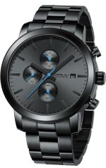 CRRJU Men’s Watch - Luxury / Casual  Waterproof & Calendar