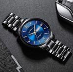 CRRJU Men’s Watch Stainless Steel - black - Image 3